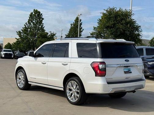 White Platinum Clearcoat Metallic 2019 Ford Expedition Platinum