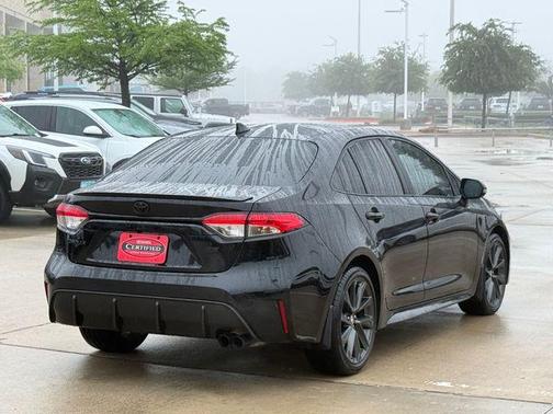 Midnight Black 2025 Toyota Corolla SE