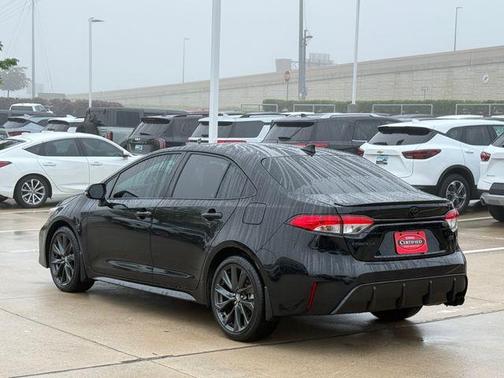 Midnight Black 2025 Toyota Corolla SE
