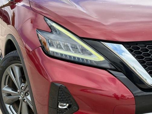 Red 2019 Nissan Murano Platinum