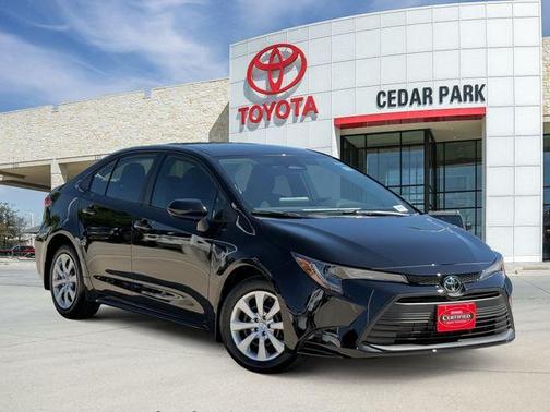 Midnight Black 2026 Toyota Corolla LE