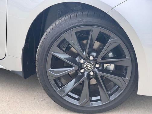Silver 2026 Toyota Corolla Hatchback XSE