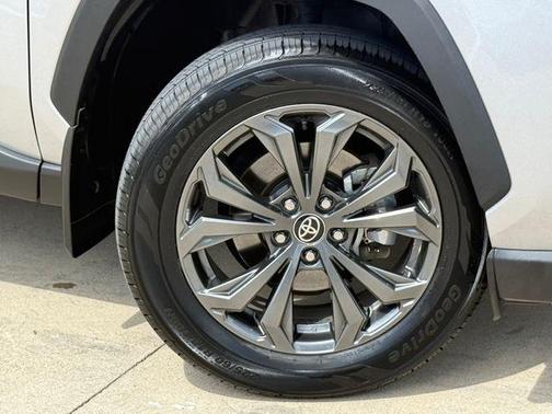 Silver Sky Metallic 2024 Toyota RAV4 Hybrid XLE Premium