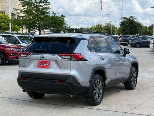 Silver Sky Metallic 2024 Toyota RAV4 Hybrid XLE Premium