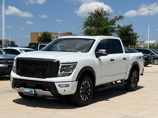 Glacier White 2023 Nissan Titan PRO-4X