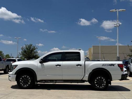 Glacier White 2023 Nissan Titan PRO-4X