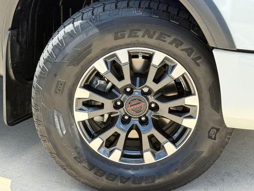 Glacier White 2023 Nissan Titan PRO-4X