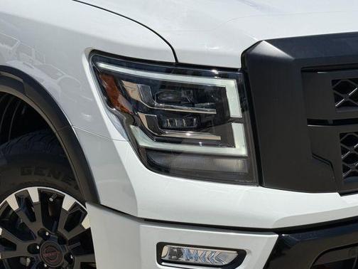 Glacier White 2023 Nissan Titan PRO-4X