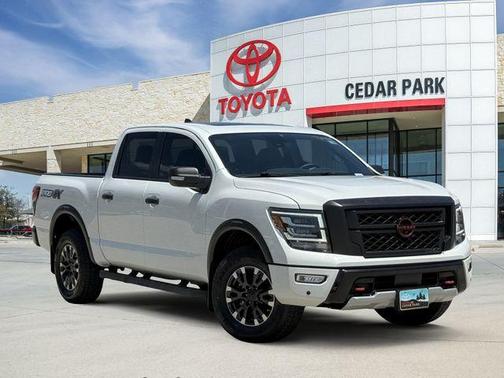 Glacier White 2023 Nissan Titan PRO-4X