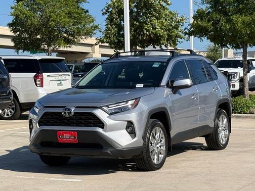 Silver Sky Metallic 2025 Toyota RAV4 XLE Premium