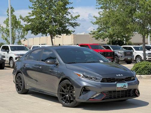 Gray 2022 Kia Forte GT