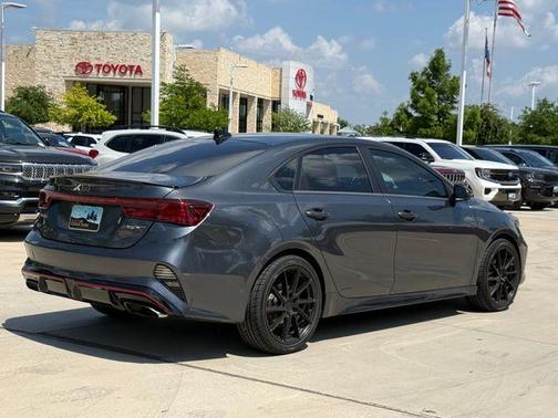 Gray 2022 Kia Forte GT