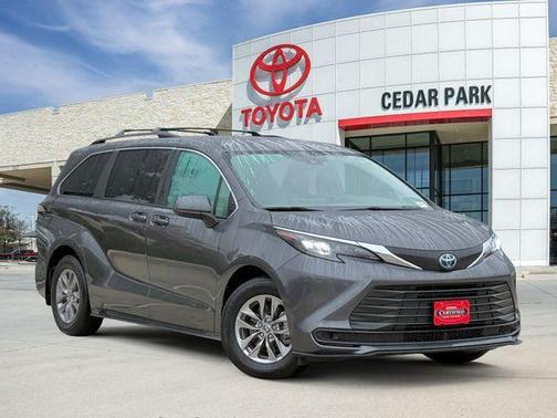 Magnetic Gray Metallic 2025 Toyota Sienna LE