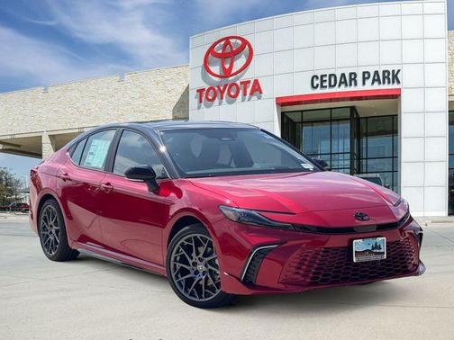 Red 2026 Toyota Camry XSE