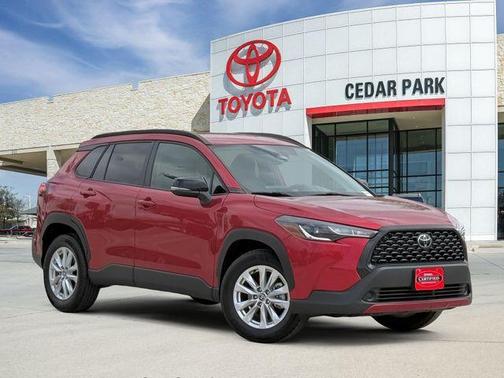 Red Crystal 2025 Toyota Corolla Cross LE