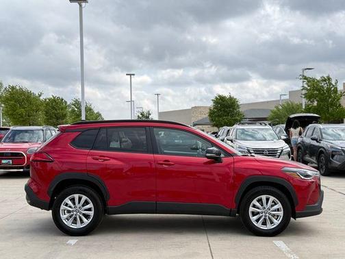 Red Crystal 2025 Toyota Corolla Cross LE