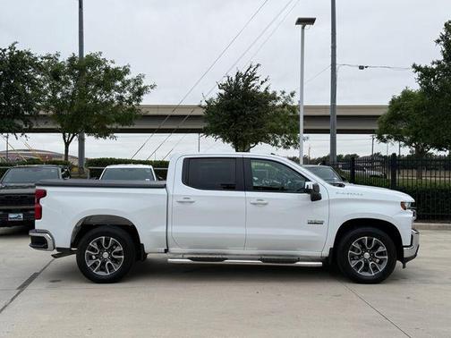 Summit White 2021 Chevrolet Silverado 1500 LT