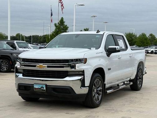 Summit White 2021 Chevrolet Silverado 1500 LT