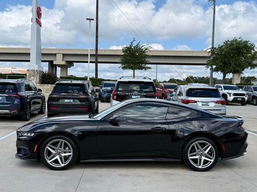 Shadow Black 2024 Ford Mustang EcoBoost Premium