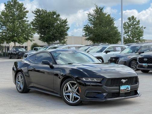 Shadow Black 2024 Ford Mustang EcoBoost Premium