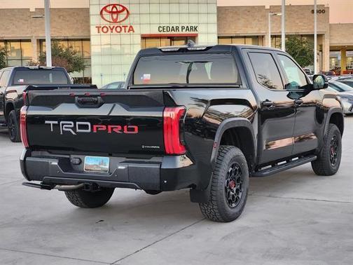 Midnight Black 2026 Toyota Tundra Hybrid TRD Pro