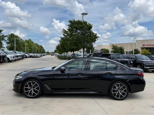 Black Sapphire Metallic 2023 BMW M550 i xDrive