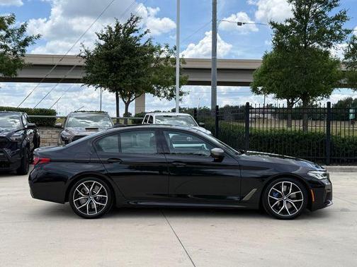 Black Sapphire Metallic 2023 BMW M550 i xDrive
