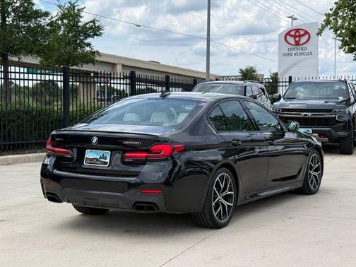 Black Sapphire Metallic 2023 BMW M550 i xDrive