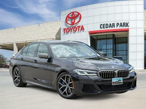 Black Sapphire Metallic 2023 BMW M550 i xDrive