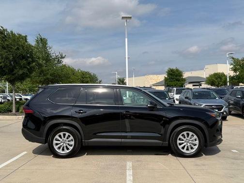 Midnight Black Metallic 2025 Toyota Grand Highlander XLE