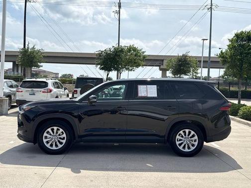 Midnight Black Metallic 2025 Toyota Grand Highlander XLE