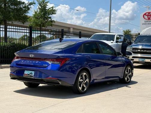 Intense Blue 2023 Hyundai ELANTRA HEV Limited