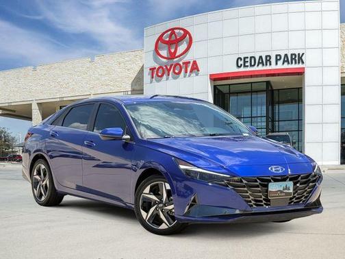 Intense Blue 2023 Hyundai ELANTRA HEV Limited