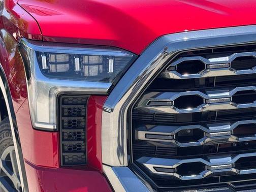 Red 2026 Toyota Tundra Platinum
