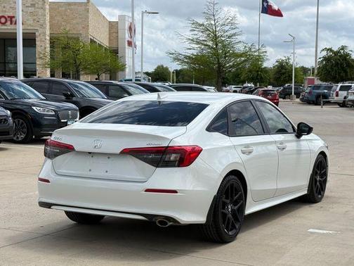Platinum White 2022 Honda Civic Sport