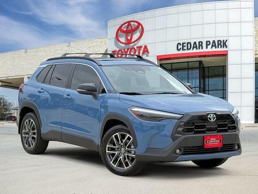 Blue 2026 Toyota Corolla Cross XLE