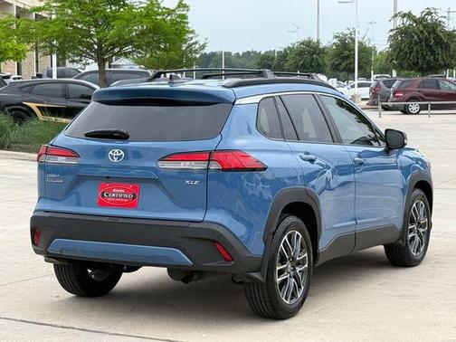 Blue 2026 Toyota Corolla Cross XLE