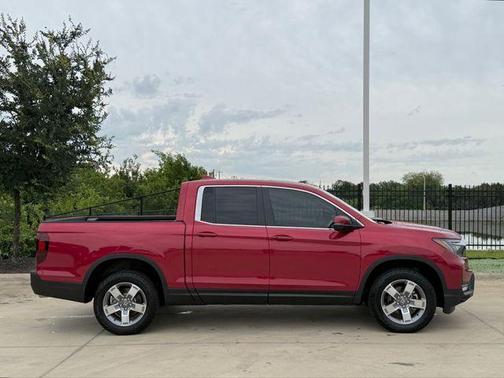 Radiant Red 2025 Honda Ridgeline RTL