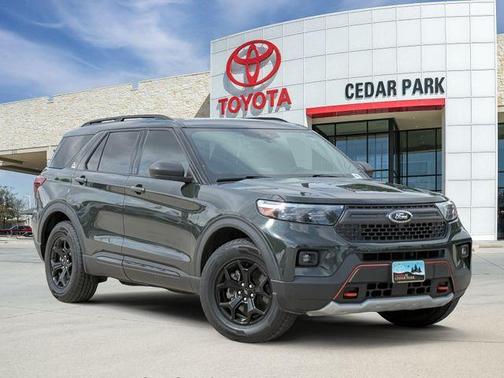 Green Metallic 2023 Ford Explorer Timberline
