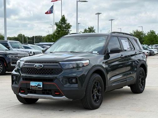 Green Metallic 2023 Ford Explorer Timberline