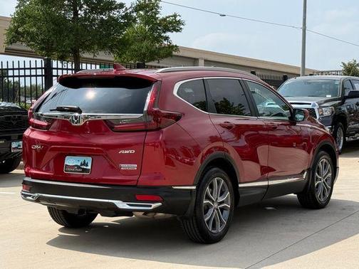 Red 2022 Honda CR-V Hybrid Touring