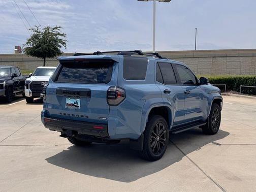 Blue 2026 Toyota 4Runner Hybrid Platinum