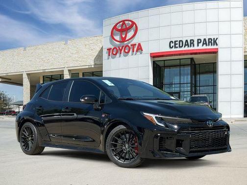 Black 2025 Toyota GR Corolla Premium Plus