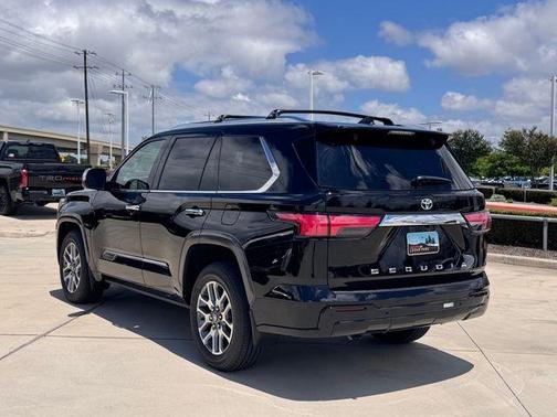 Midnight Black 2026 Toyota Sequoia 1794 Edition
