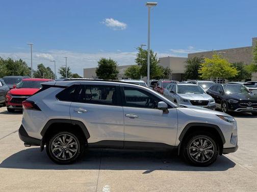 Silver Sky Metallic 2023 Toyota RAV4 Hybrid Limited