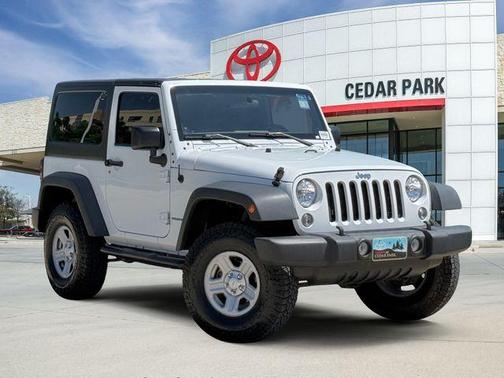 Bright White Clearcoat 2014 Jeep Wrangler Sport