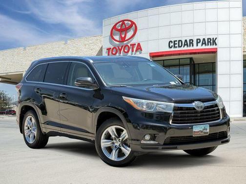 Attitude Black Metallic 2015 Toyota Highlander Limited Platinum
