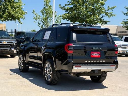 Black 2026 Toyota 4Runner Limited