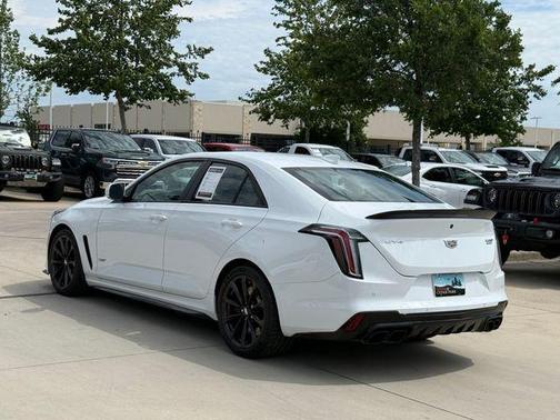 Summit White 2023 Cadillac CT4-V Blackwing