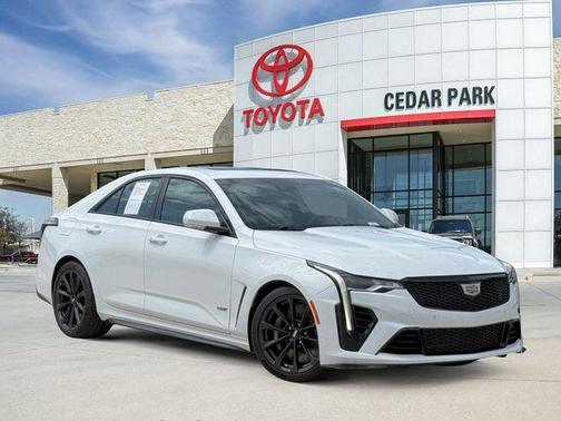 Summit White 2023 Cadillac CT4-V Blackwing
